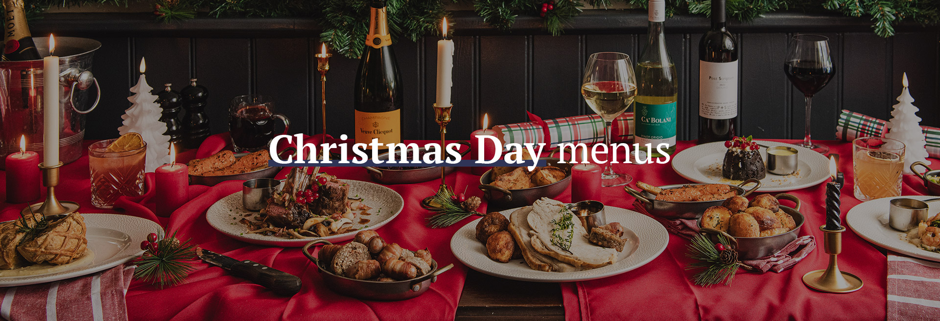 Christmas Day Menu at The Sun